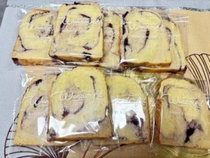 Blueberry Toast Bread (No-Knead Version)