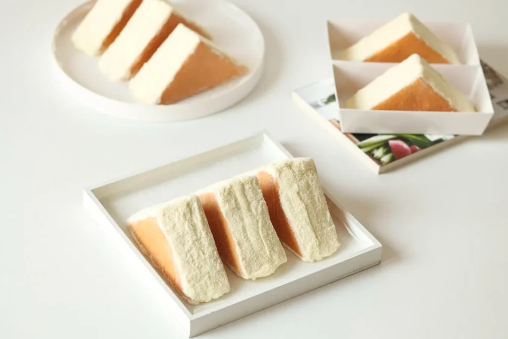 Creamy Cheese Milk Corner Cake