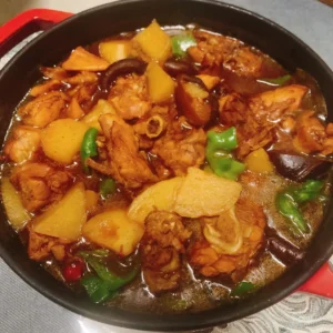 Huang Men Chicken Rice (Braised Chicken with Rice)