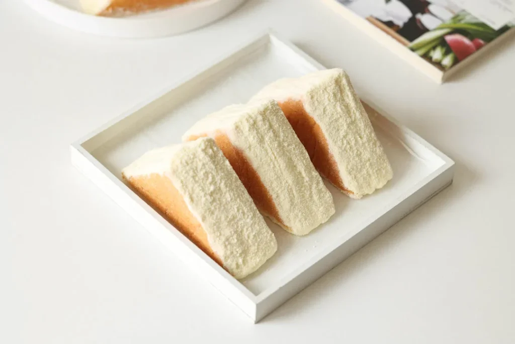 Creamy Cheese Milk Corner Cake