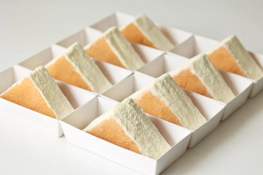 Creamy Cheese Milk Corner Cake