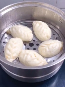 Pickled Mustard Greens and Pork Steamed Buns
