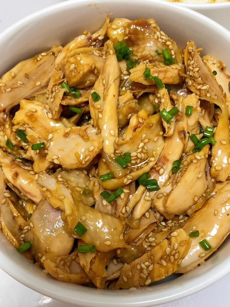 Scallion Oil Shredded Chicken Drumsticks