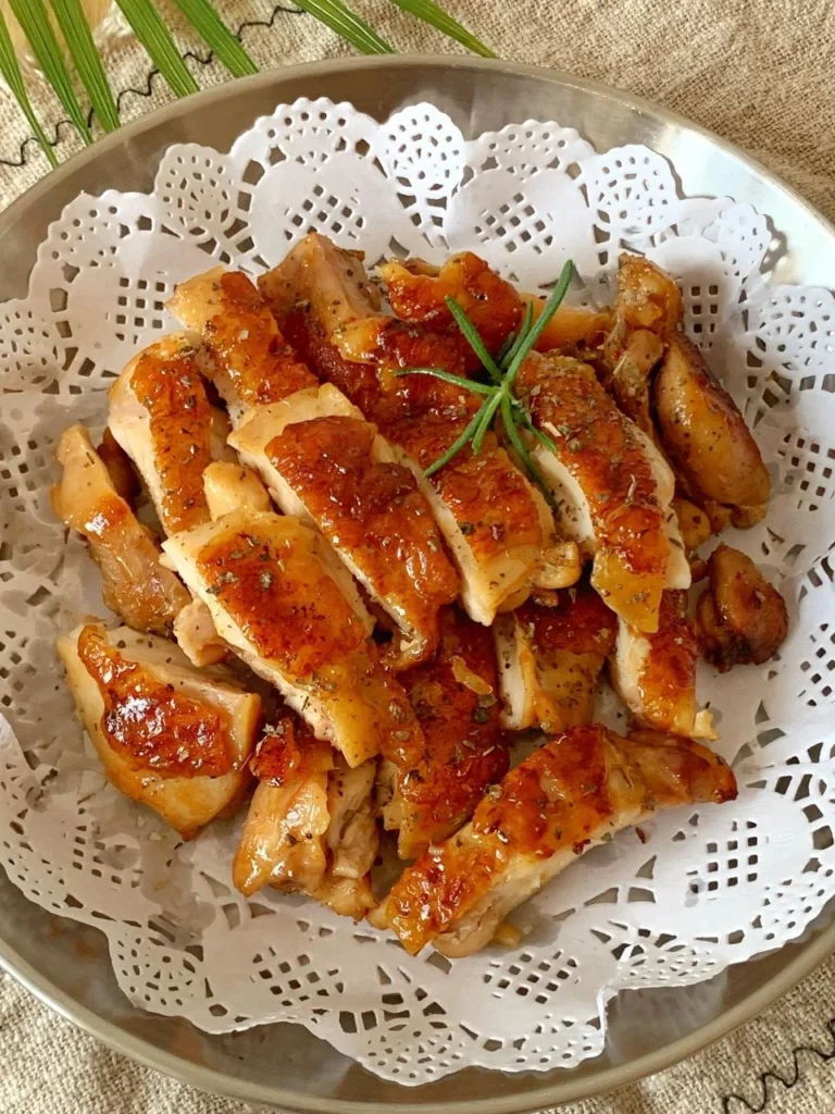 Crispy Skin Pan-Fried Chicken Thighs