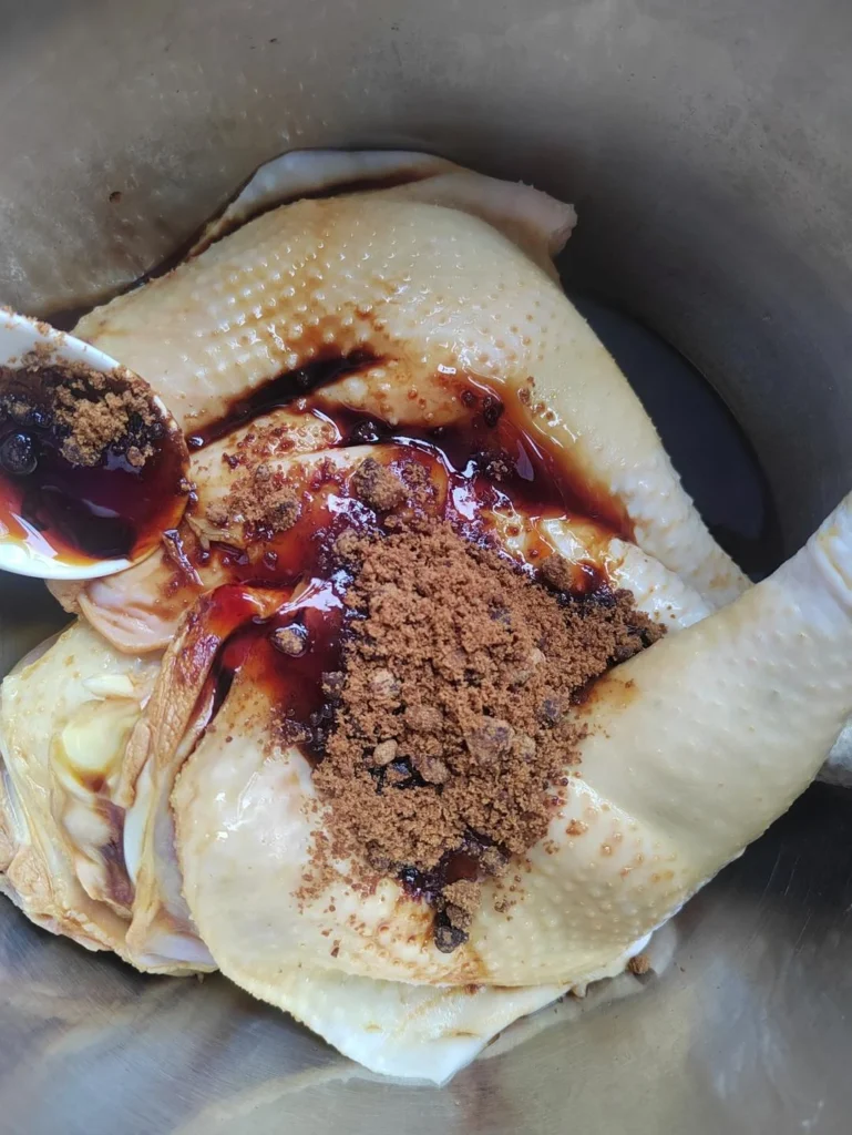 Soy Sauce Hand-Shredded Chicken