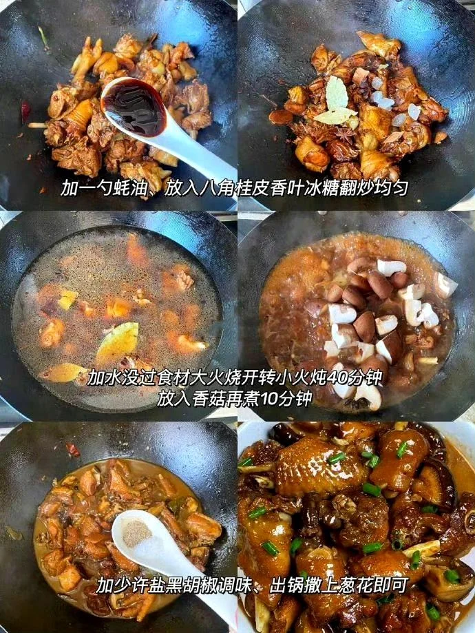 Chicken Stew with Mushrooms