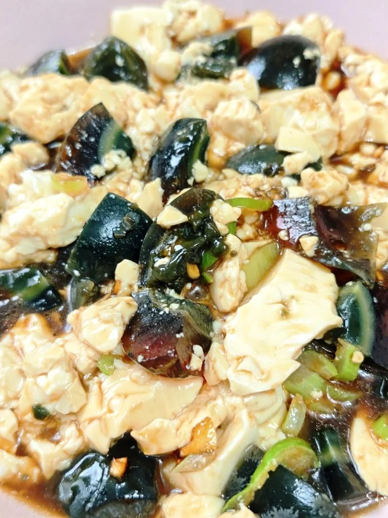 Century Egg with Silken Tofu