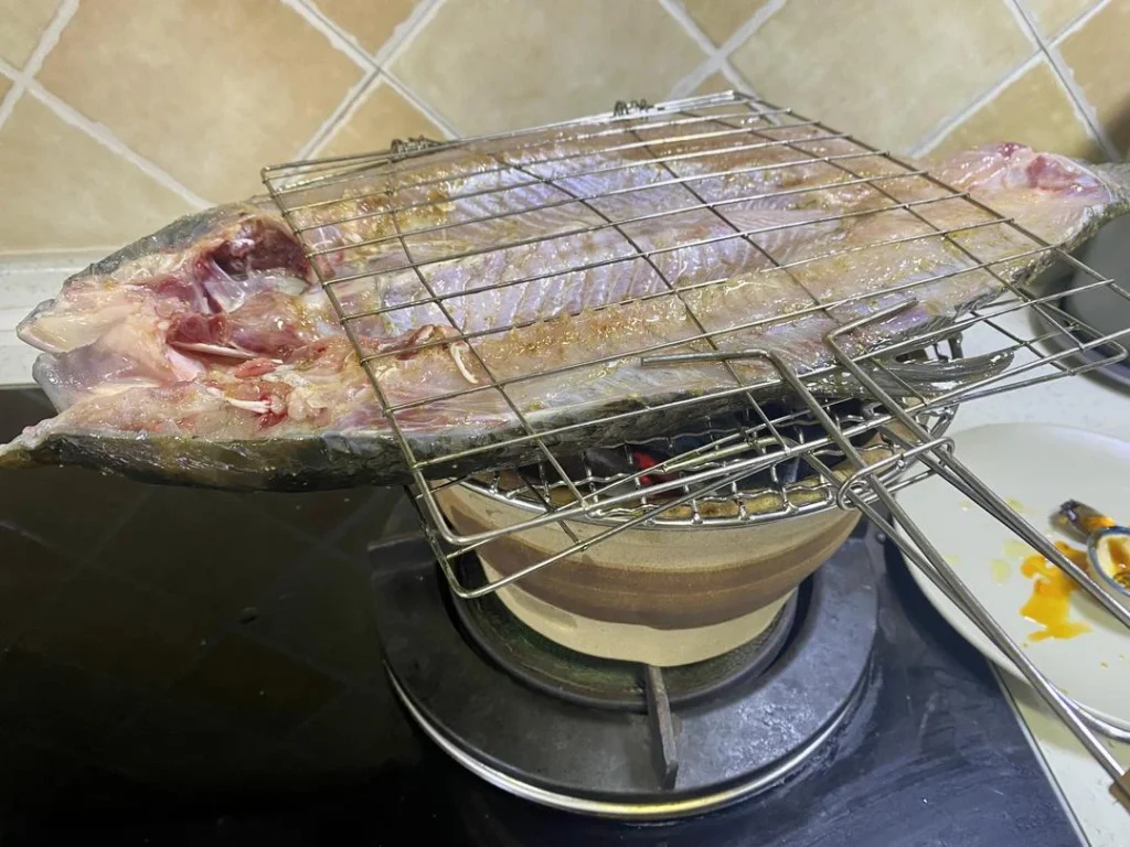 Homemade Grilled Fish with Hot Pot Seasoning