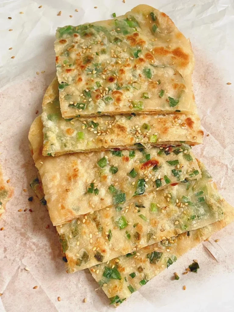 Savory Scallion Pancake