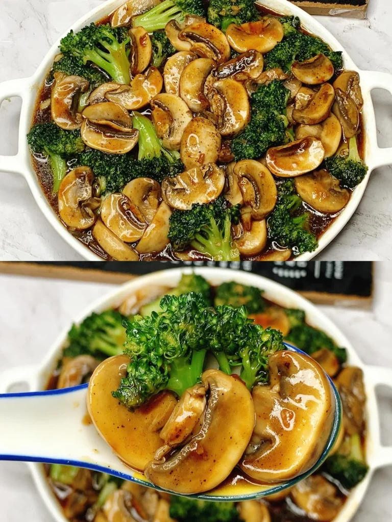 Broccoli and Mushroom Stir-Fry