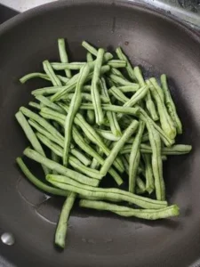 Braised Beef with Green Beans