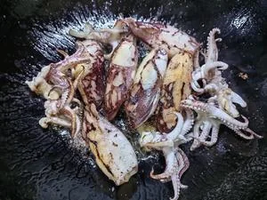 Mint and Herb Squid