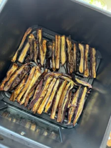 Garlic Eggplant Strips