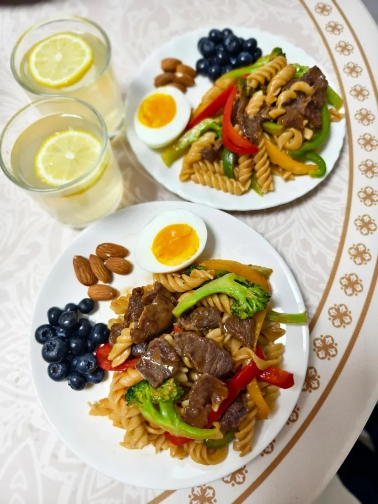 Kid-Friendly Breakfast Beef Pasta