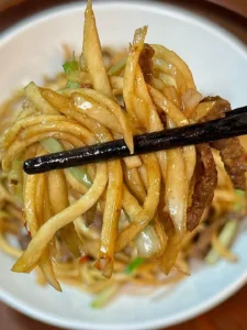 Stir-fried Water Bamboo with Beef