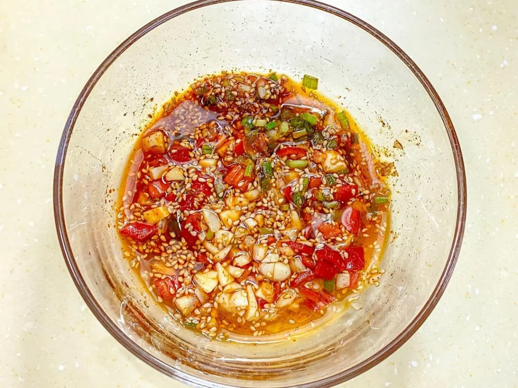 Cold Shredded Chicken Salad