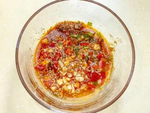 Cold Shredded Chicken Salad