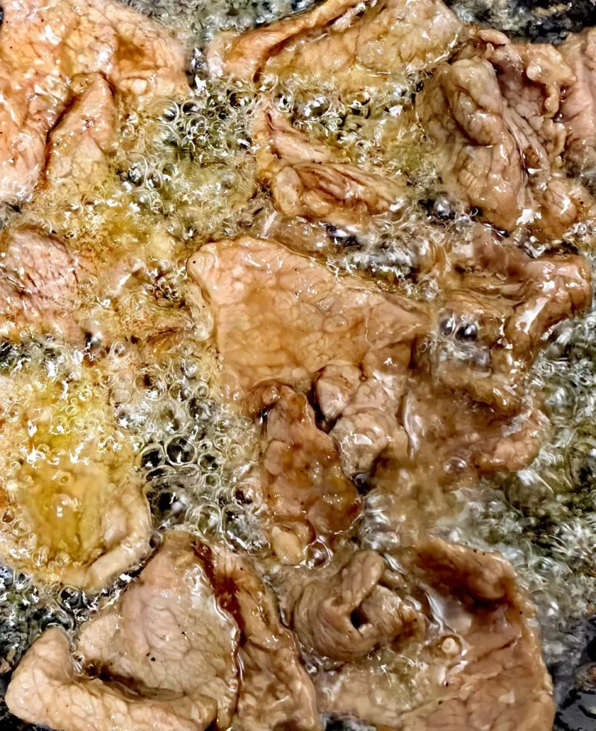 Stir-fried Beef with Bean Sprouts