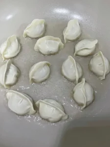 10-Minute Pan-Fried Dumplings for Breakfast