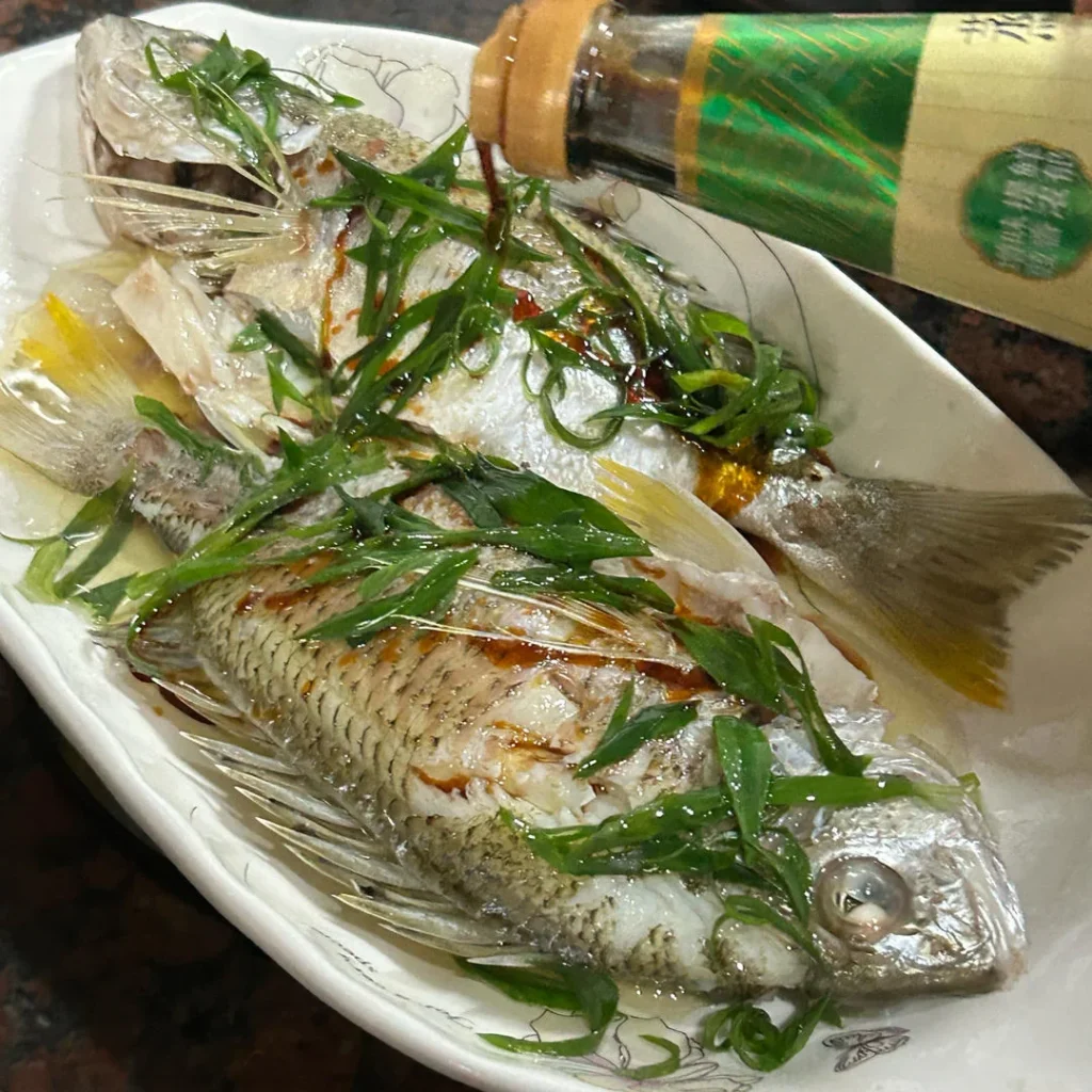 Steamed Yellowfin Sea Bream