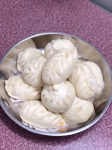 Pickled Mustard Greens and Pork Steamed Buns