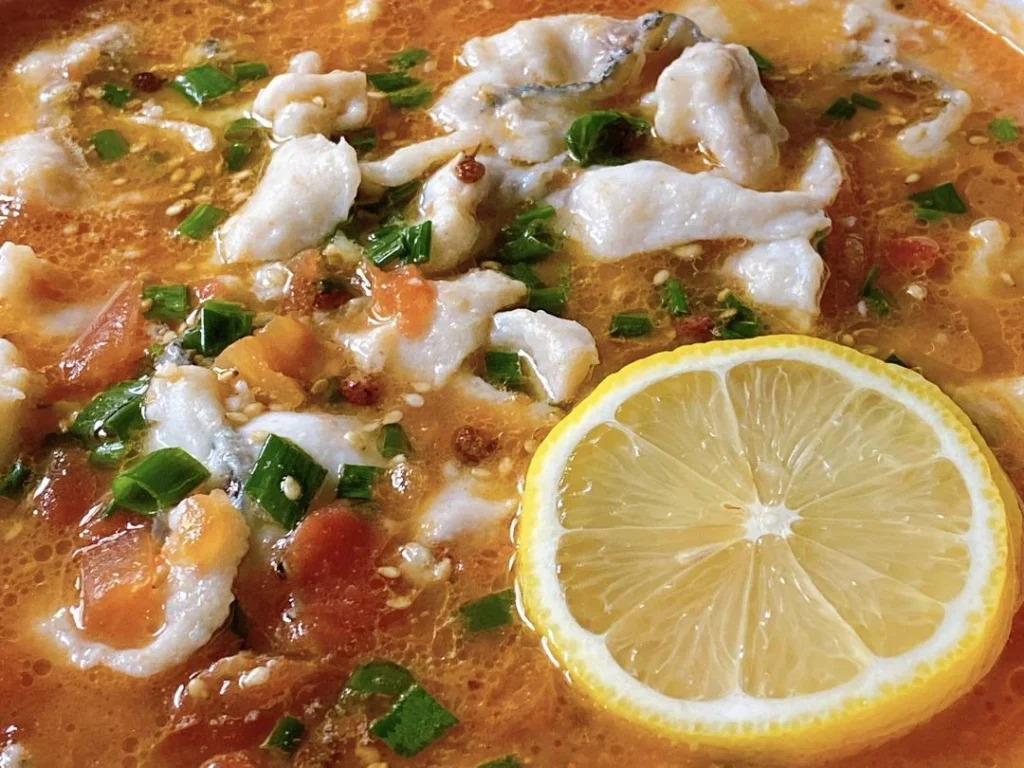 Tomato Fish Soup with Snakehead