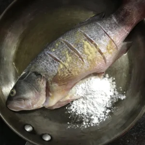 Braised Sea Bass
