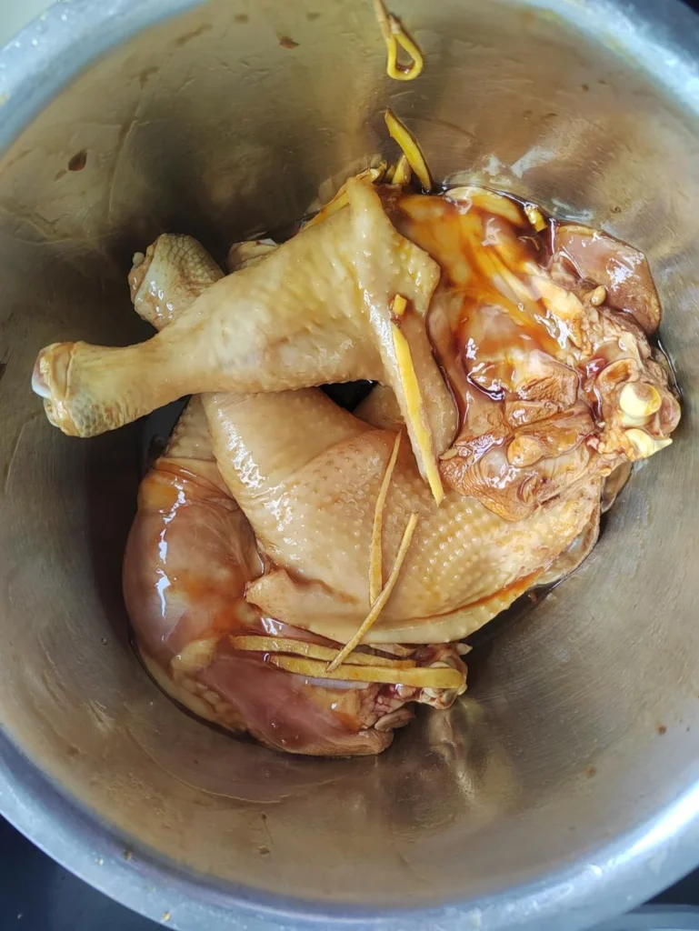 Soy Sauce Hand-Shredded Chicken