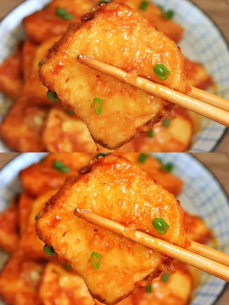 Sweet and Sour Crispy Tofu