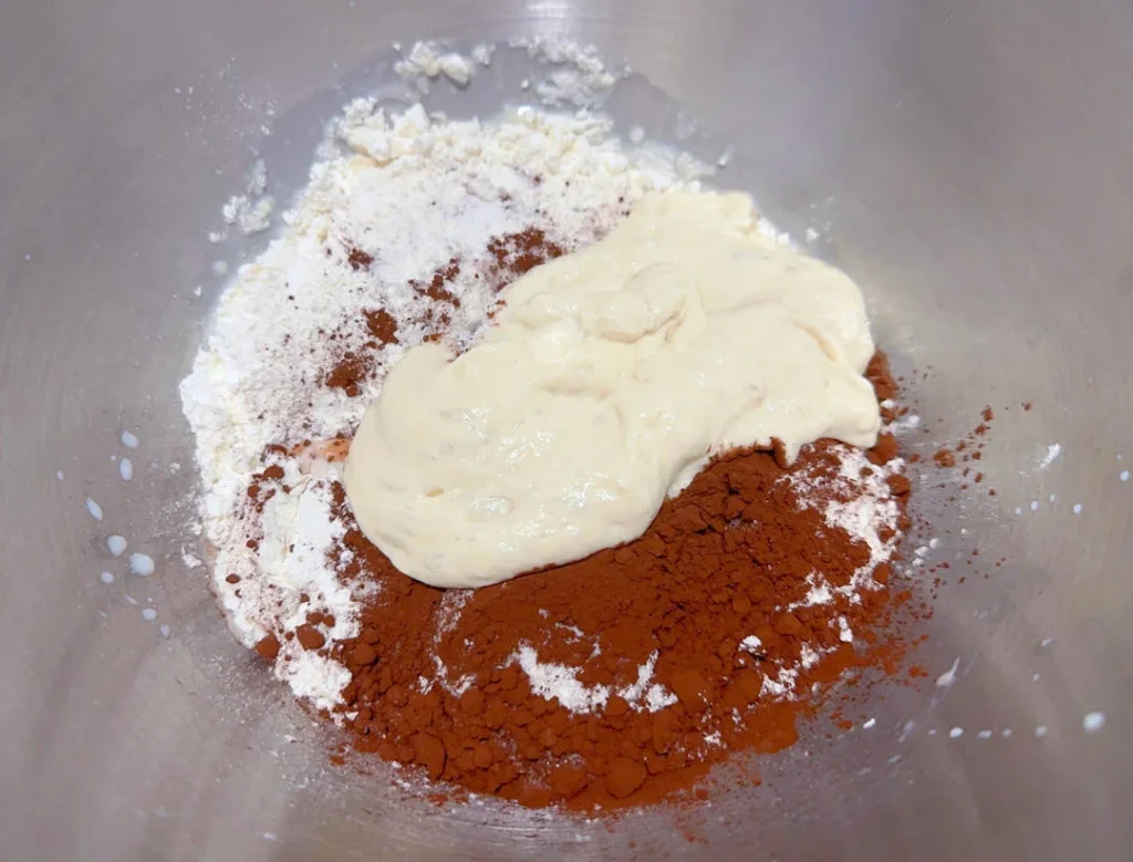 Double Chocolate Lava Cocoa Buns (Black-Eyed Pea Buns)