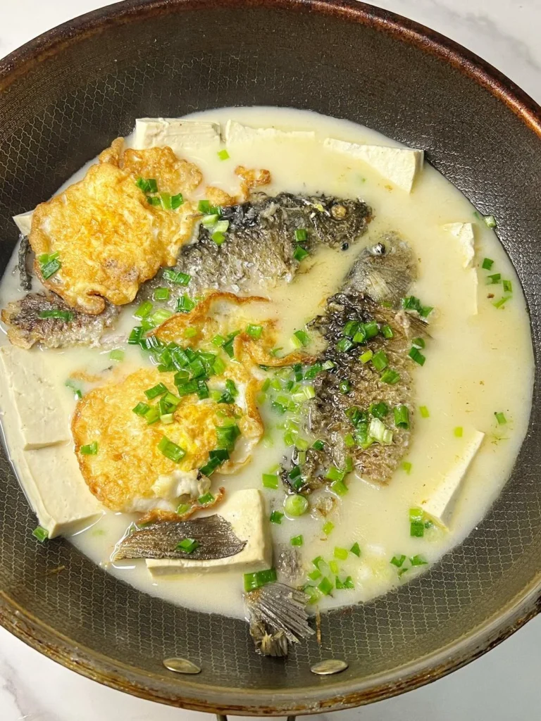 Creamy Crucian Carp Soup