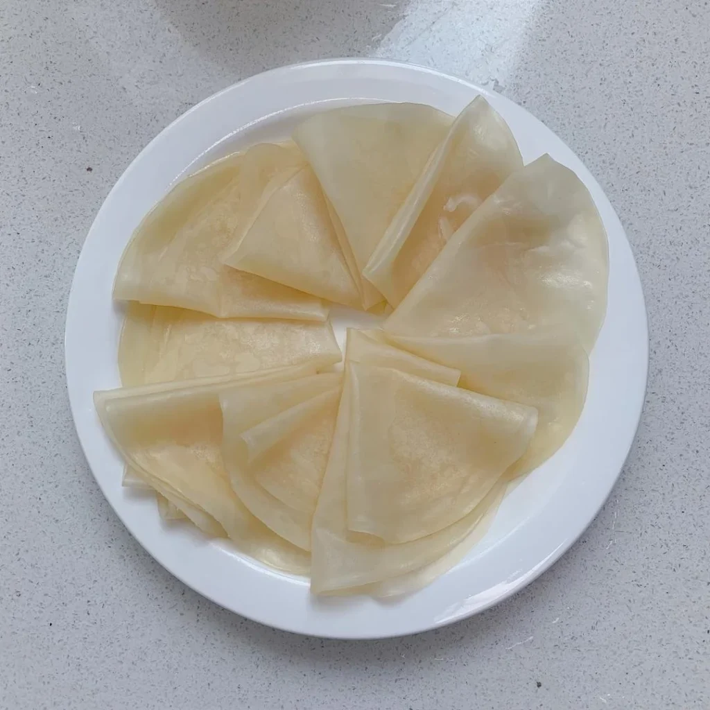 Spring-Style Beijing Sauce Shredded Pork Wraps