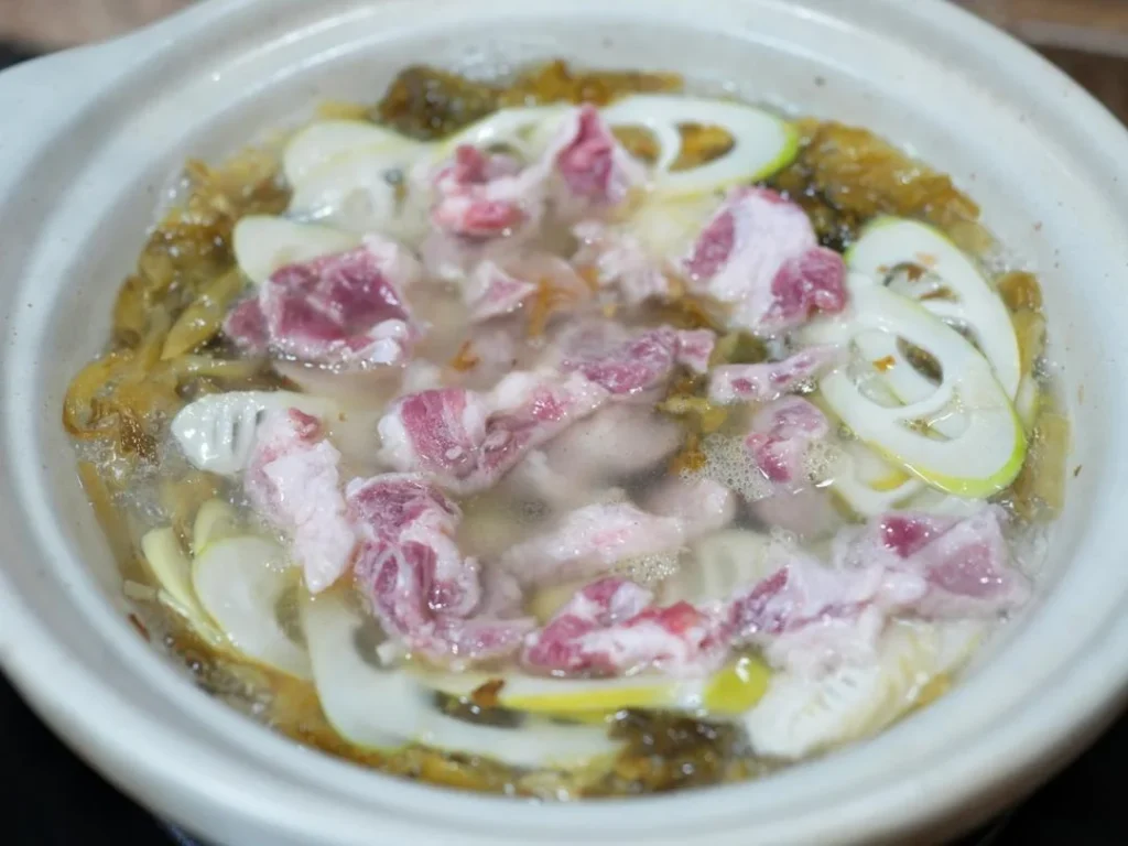 Seasonal Wellness: Clearing Heat & Moistening Dryness Soup with Bitter Bamboo Shoots