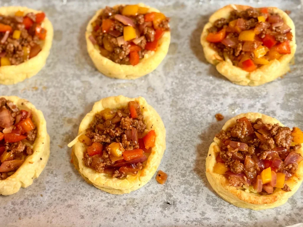 Beef and Cheese Potato Tart