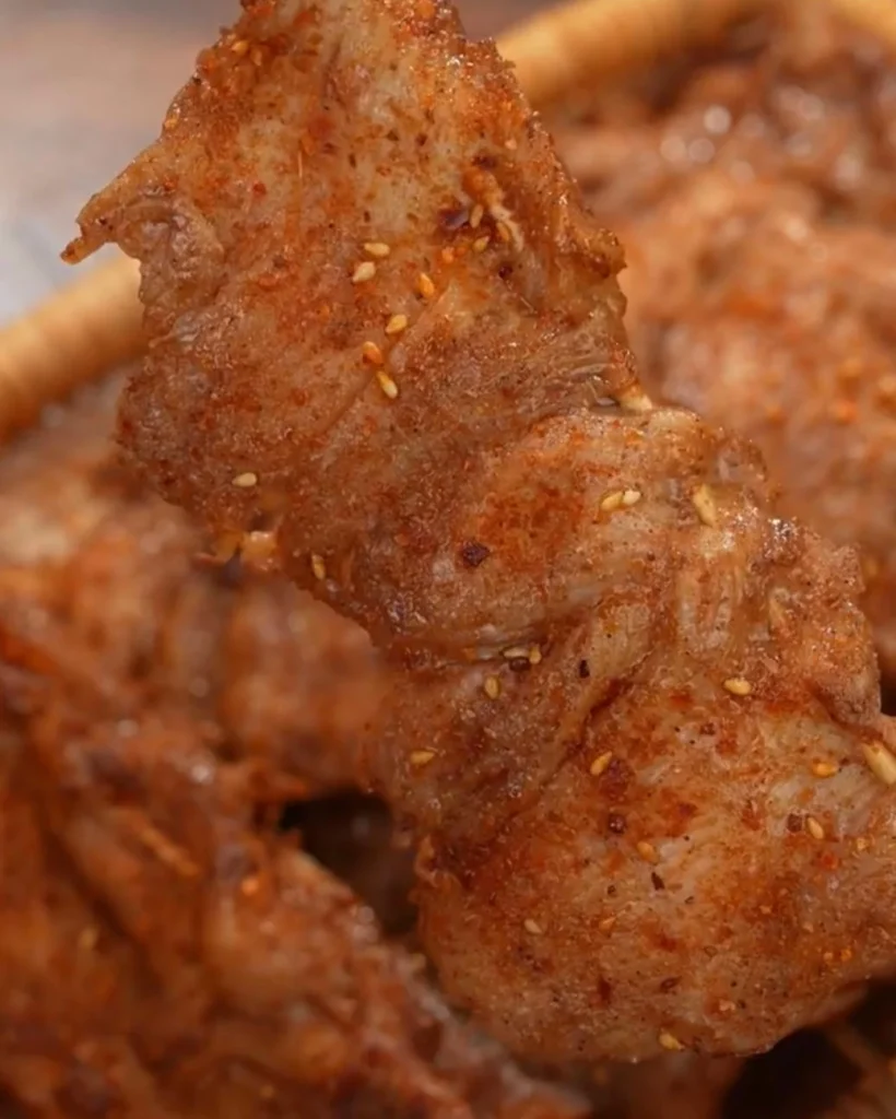 Air-Fryer BBQ Chicken Skewers