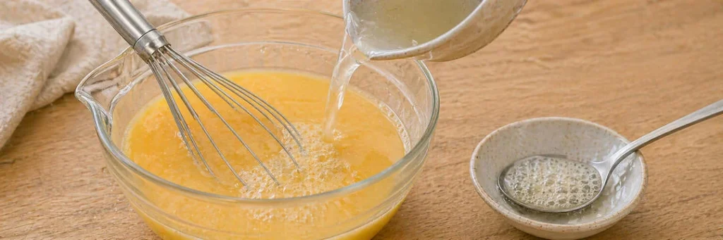 Three-Delicacy Silky Steamed Egg with Clam, Silverfish and Pork