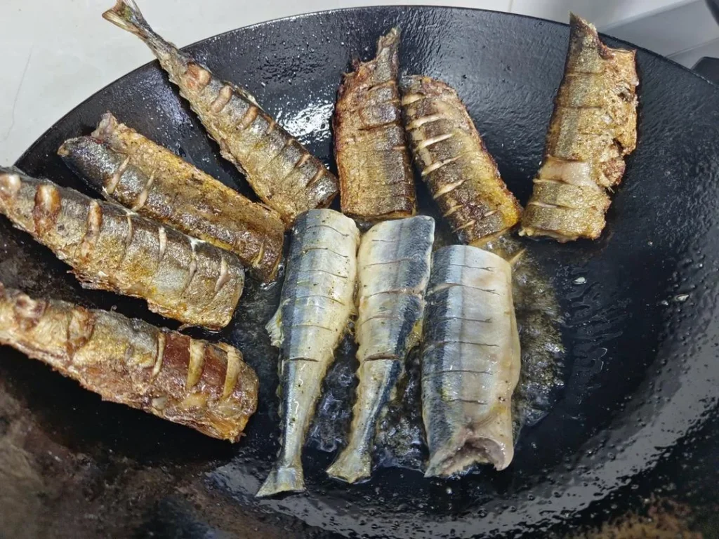 Pan-Seared Pacific Saury