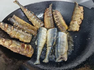 Pan-Seared Pacific Saury