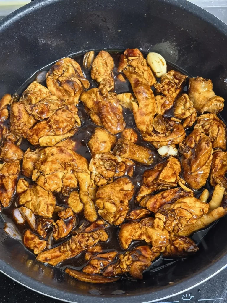 Soy Sauce Braised Chicken with Potatoes