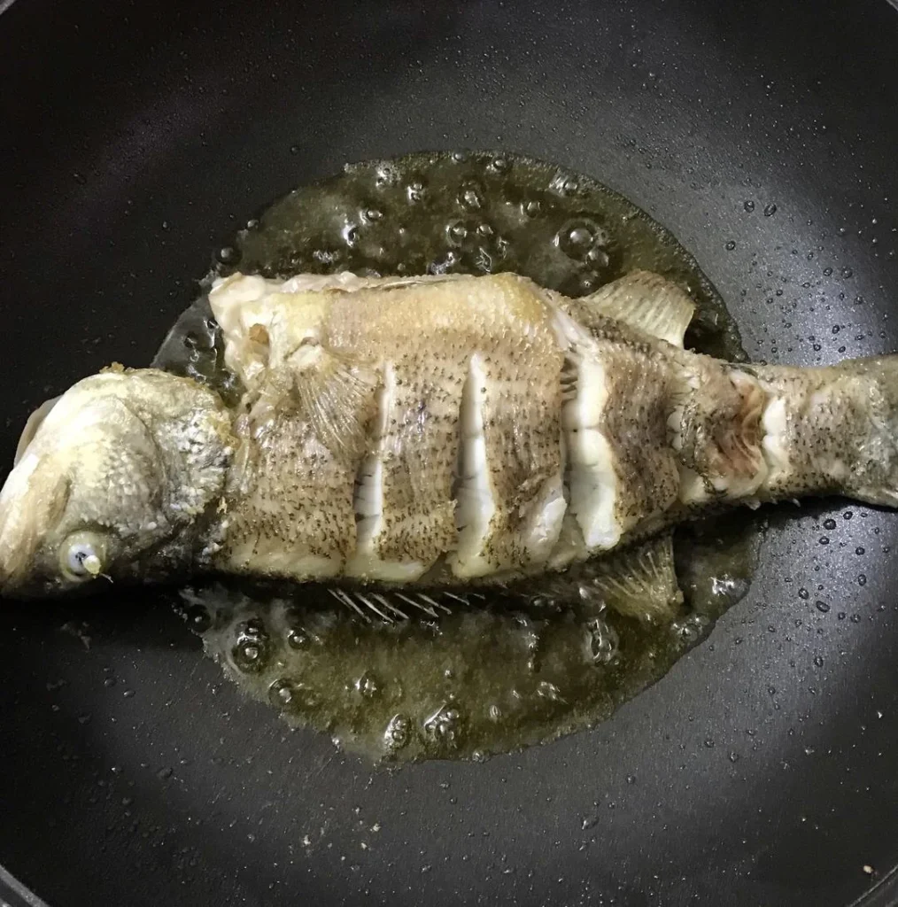 Braised Sea Bass
