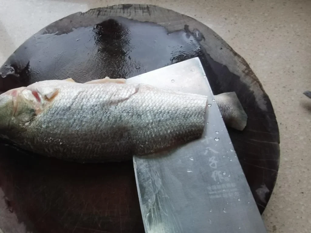 Pan-Fried Sea Bass Chunks