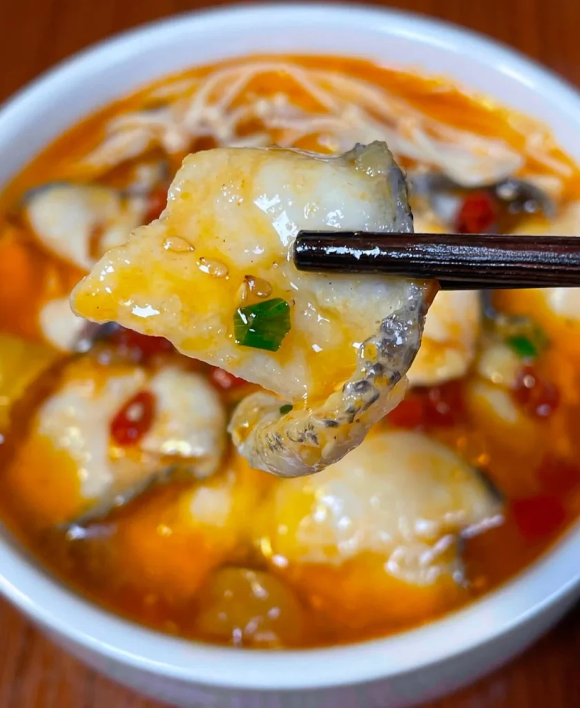 Tomato Sour Fish Slice Soup