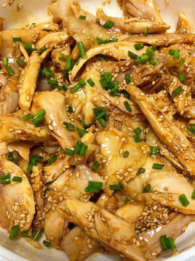 Scallion Oil Shredded Chicken Drumsticks