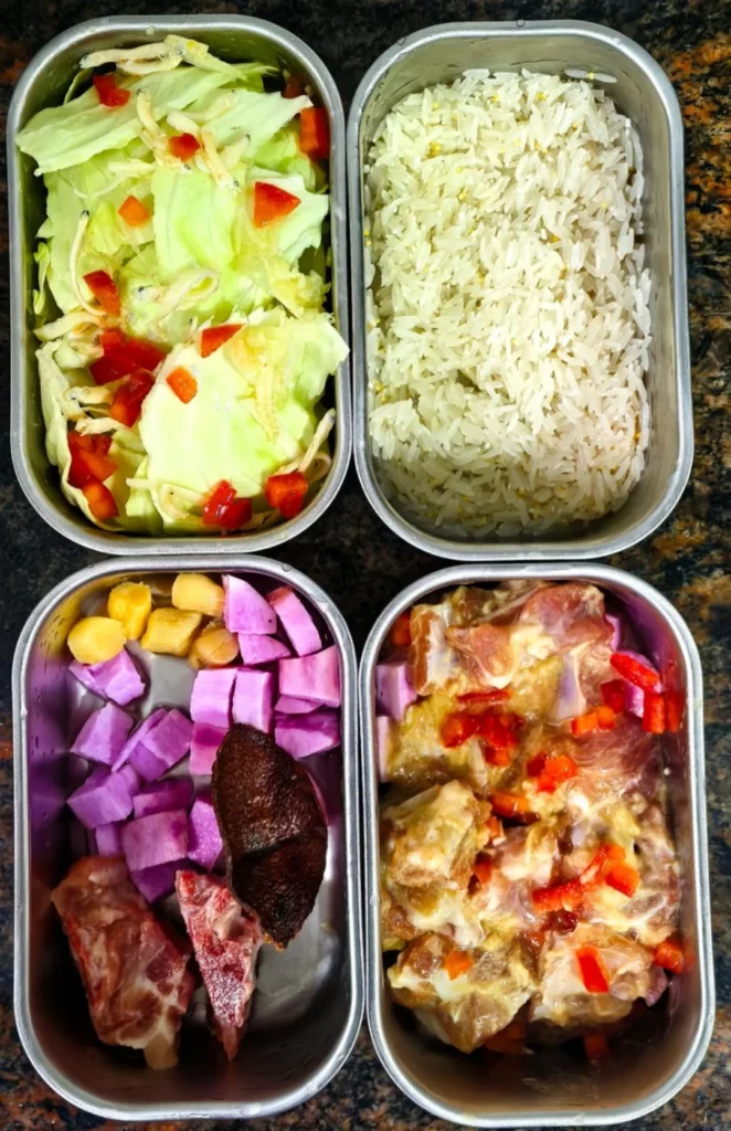 One-Person Quick Steamed Rice, Dishes & Soup (Ongoing)