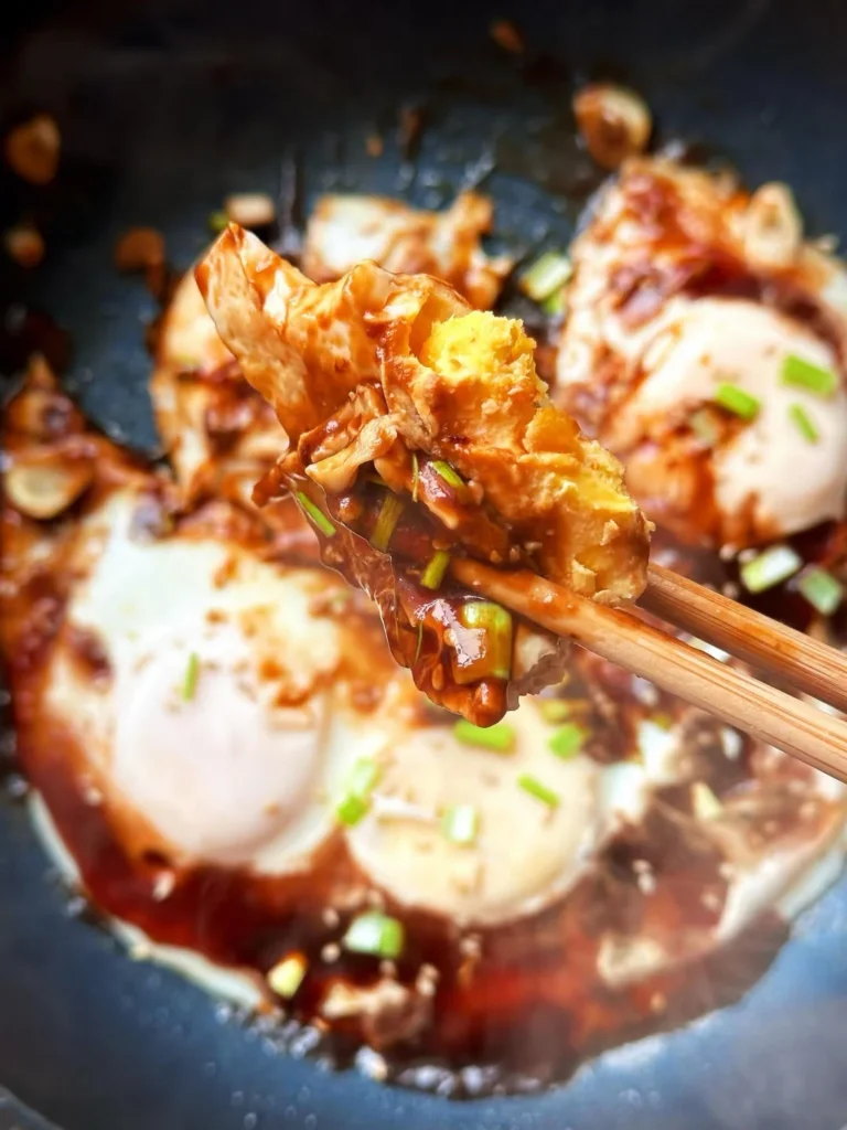 Gongjin Sizzling Eggs — 5-Minute Garlic Soy Eggs