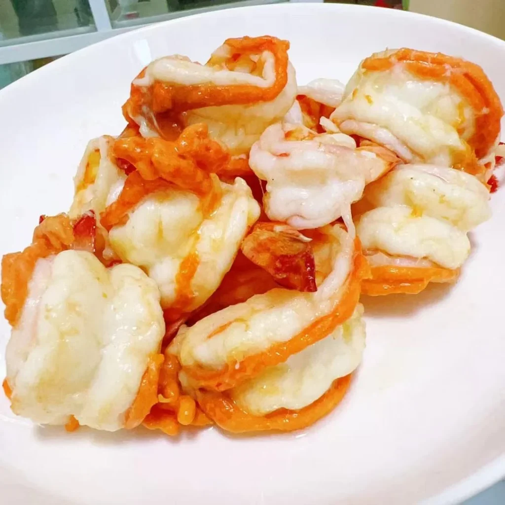 Braised Three Delicacies with Water Bamboo (Low-Fat & Slimming)