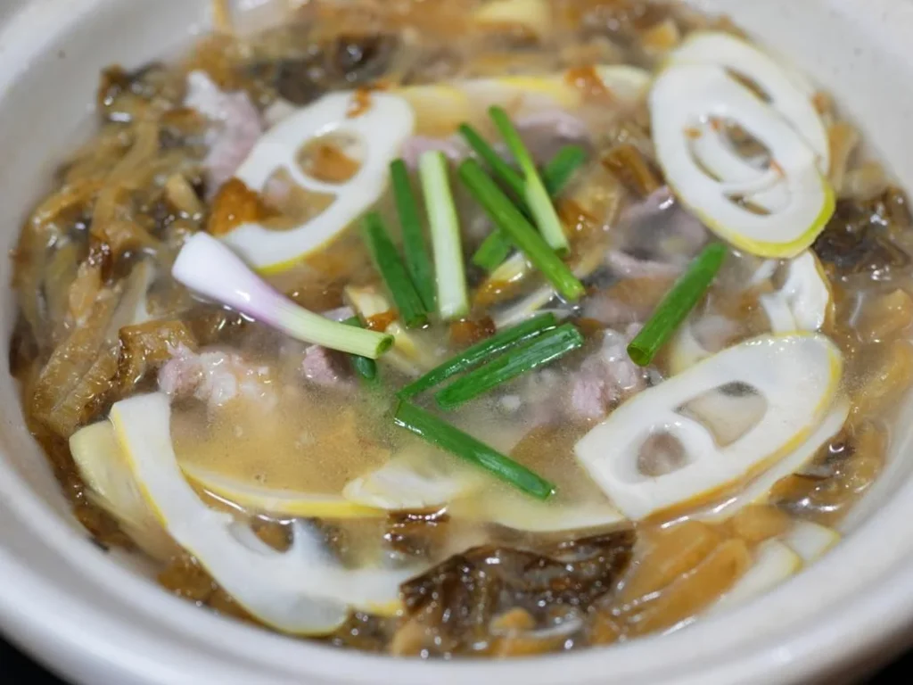 Seasonal Wellness: Clearing Heat & Moistening Dryness Soup with Bitter Bamboo Shoots