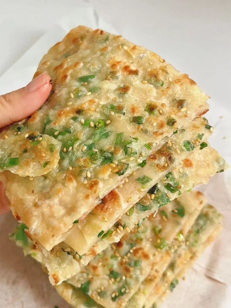 Savory Scallion Pancake