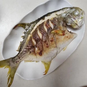 Braised Golden Pomfret