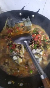 Home-Style Pickled Pepper & Scallion Crucian Carp